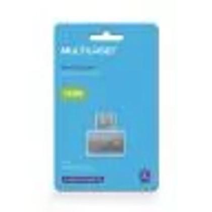 Imagem de Kit 2 em 1 Leitor USB + Cartão De Memória Micro SD Classe 4 16GB Preto Multilaser - MC172