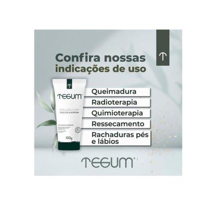 Imagem de Kit 2 Emulsão Tegum Creme Hidratante C/óleo De Andiroba