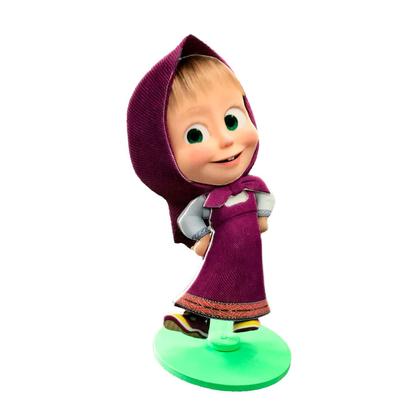 Imagem de Kit 2 Enfeite Centro Mesa Decoração Festa Masha e o Urso