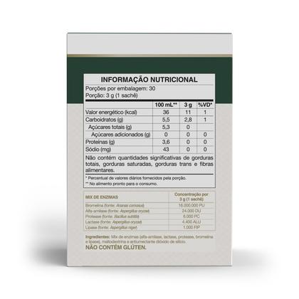 Imagem de Kit 2 Enzyfor Enzimas Digestivas Vitafor 30 Sachês