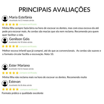 Imagem de Kit 2 Escovas Dentais Infantis Formato U 360 Silicone Macio  Higiene Bucal Segura e Divertida