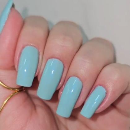 Imagem de Kit 2 Esmalte Azul Sonhando Acordado Efeito Gel Cremoso 5F Fun 8ml Vult