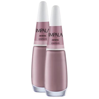 Imagem de Kit 2 Esmalte Impala Cremoso Serena com 7,5ml