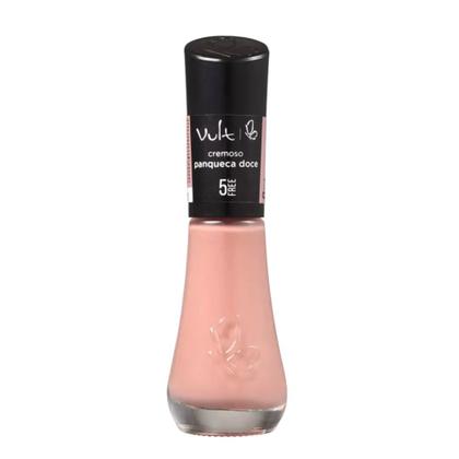 Imagem de Kit 2 Esmalte Nude Panqueca Doce Efeito Gel Cremoso 5Free Vult 8ml