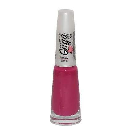 Imagem de Kit 2 Esmalte para Unhas Cremoso Cor Sensual Vinho 425 8ml Guga