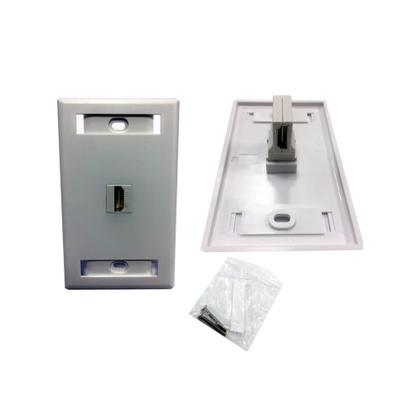 Imagem de Kit 2 Espelhos de parede 4 x 2 c/ keystone HDMI de 90 Graus
