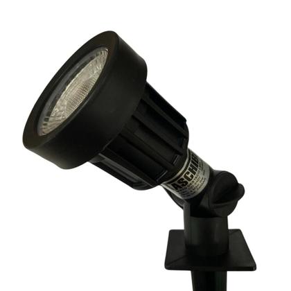 Imagem de Kit 2 Espeto Jardim Luminaria Led 5w Ambar 2200k Ip65