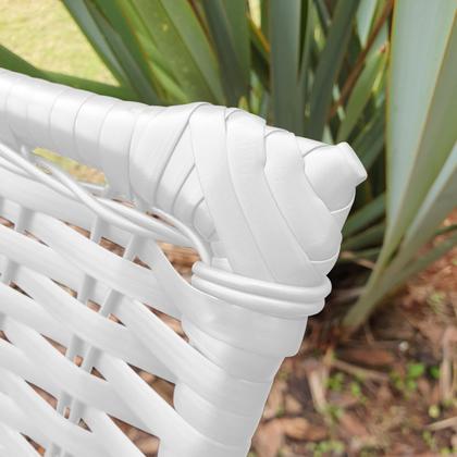 Imagem de Kit 2 Espreguiçadeiras Catar com Regulagem e Mesa de Centro para Piscina, Área Externa