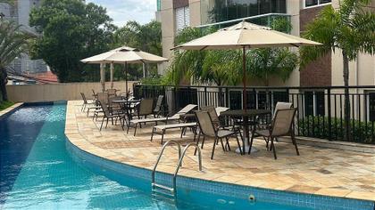 Imagem de Kit 2 Espreguiçadeiras Lótus Premium Encosto Regulável 5 Posições em Alumínio e Tela Sling