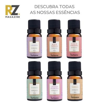 Imagem de Kit 2 Essências Lavanda Francesa e Bamboo Via Aroma 10 mL - RZ Magazine
