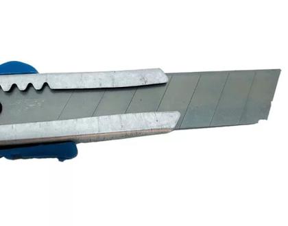 Imagem de Kit 2 Estiletes Metal Com Trava Anatomico Cabo Plastico