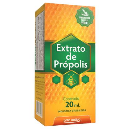 Imagem de Kit 2 Extrato de Própolis Verde 20ml cada, em gotas  Arte Nativa