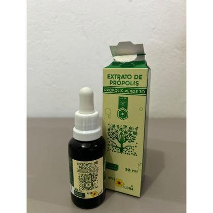 Imagem de Kit 2 Extrato de Própolis Verde 70% 30ml Alta Concentração Natural Sem Açúcar- Apis Flora