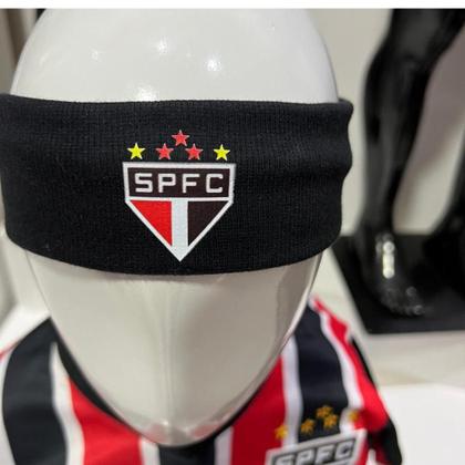 Imagem de Kit 2 Faixa Testeira Jogador Tricolor São Paulo