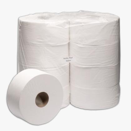 Imagem de KIT 2 FARDOS PAPEL HIGIENICO ROLÃO 16 X 300 Metros 