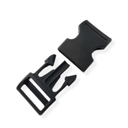 Imagem de Kit 2 Fechos Engate Rápido 25mm Com 4 Reguladores Artesanato