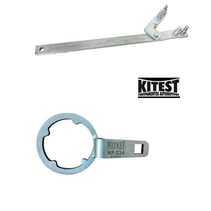 Imagem de Kit 2 Ferramentas Para Travar Polias Do Comando - Kitest