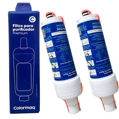 Imagem de KIT 2 Filtro Refil Purificador Colormaq Premium Original