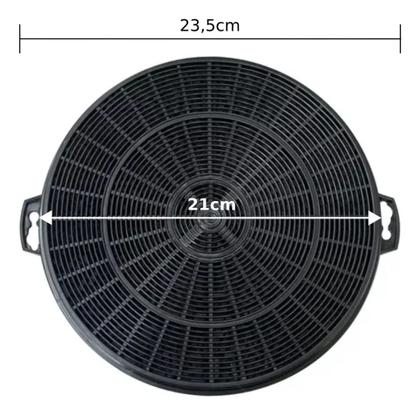 Imagem de Kit 2 Filtros Carvão Ativado Coifa Electrolux 60cx 90cx 90cxs