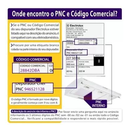 Imagem de Kit 2 Filtros Carvão Ativado Coifa Electrolux 60cx 90cx 90cxs