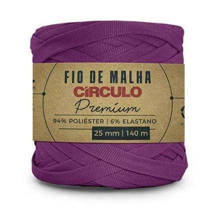 Imagem de Kit 2 Fio De Malha Extra Premium 140 Metros Círculo - Para Artesanato e Bolsas - Unidade