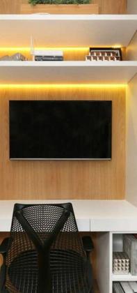 Imagem de Kit 2 Fios Fita LED Luz Amarela 120 Lâmpadas LED 2m À Pilha