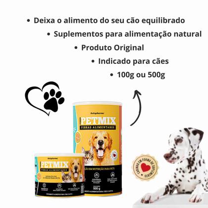 Imagem de Kit 2 Food Dog Cães Pet Mix Fibras Alimentares 100g
