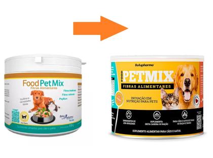 Imagem de Kit 2 Food Dog Cães Pet Mix Fibras Alimentares 100g