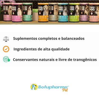 Imagem de Kit 2 Food Dog Transition Minerais Botupharma 100g
