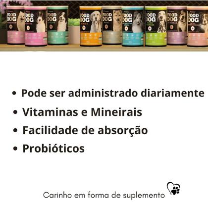 Imagem de Kit 2 Food Dog Transition Minerais Botupharma 100g