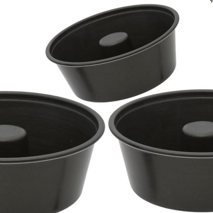 Imagem de Kit 2 Formas Assadeira Redonda Para Bolo Pudim  Antiaderente