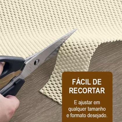 Imagem de Kit 2 Forro Armário Gaveta Cozinha Antiderrapante 30x100cm
