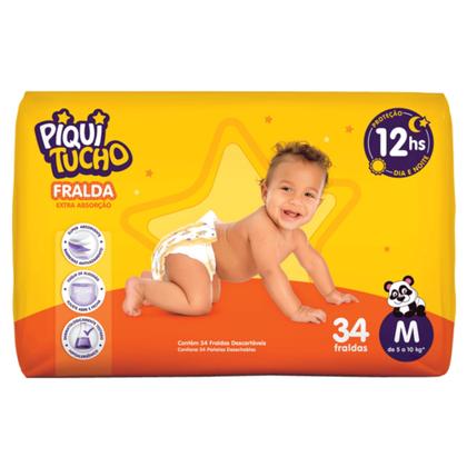 Imagem de KIT 2 Fraldas Descartáveis Piquitucho Hiper - Todos os Tamanhos