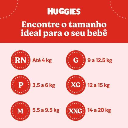 Imagem de Kit 2 Fraldas Huggies Tripla Proteção Meguinha XG - 56 Tiras