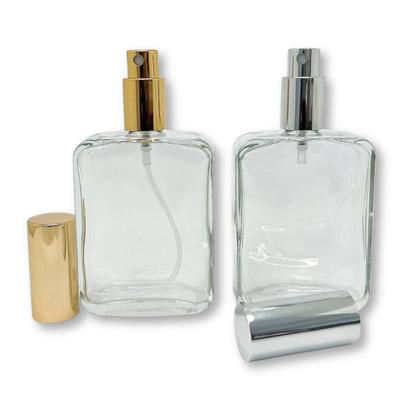 Imagem de Kit 2 Frascos Vidro Perfume 100ml Válvula Spray Luxo