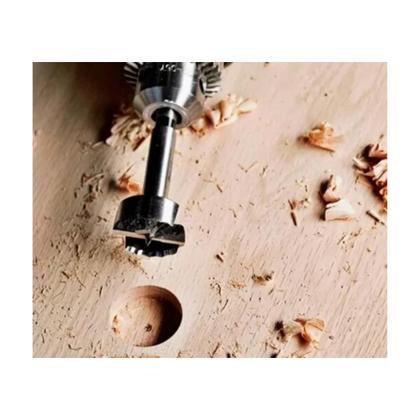 Imagem de Kit 2 Fresa Broca Forstner Furo 26mm P/ Dobradiça P/ Dobradiça