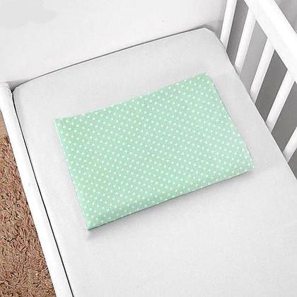 Imagem de Kit 2 Fronha De Berço Simples 30x40 Bainha Capa Para Travesseiro Infantil 100 Algodão