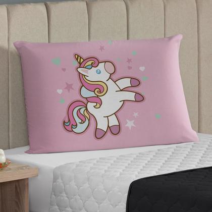 Imagem de Kit 2 Fronhas 70cm x 50cm Par Capas para Travesseiro Envelope 100% Poliéster 180 Fios Coloridas