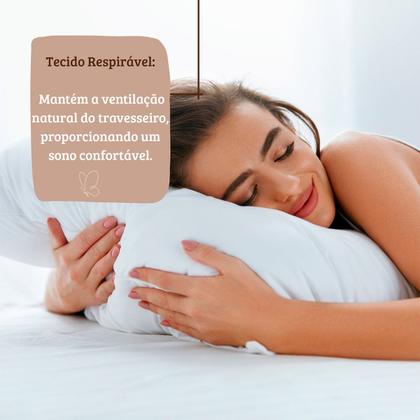 Imagem de Kit 2 Fronhas Capa Protetora Impermeáveis C/ ziper