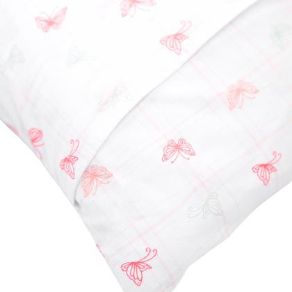 Imagem de Kit 2 Fronhas Papi 40x30cm Estampa Encanto Cogumelo