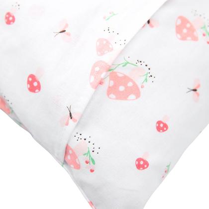 Imagem de Kit 2 Fronhas Papi 40x30cm Estampa Encanto Cogumelo