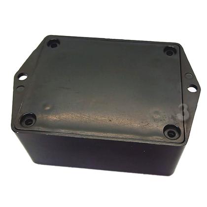 Imagem de Kit 2 Gabinete Caixa Plástica Circuito Eletrônico Arduino Fonte com aba 80x65x39 PI-075