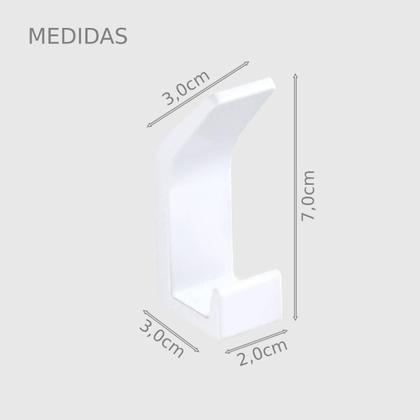 Imagem de Kit 2 Gancho Suporte Pendurar Pano Toalha Em Cozinha Quarto