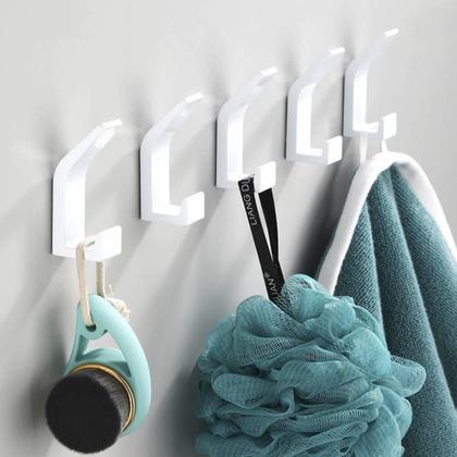 Imagem de Kit 2 Gancho Suporte Pendurar Pano Toalha Em Cozinha Quarto