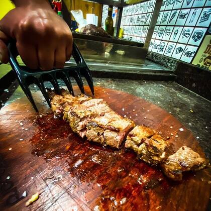 Imagem de Kit 2 Garra de Urso para Churrasco Desfiador de Carne Profissional em Plástico Resistente