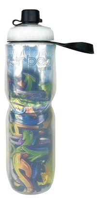 Imagem de kit 2 Garrafa Squeeze Termica Caramanhola Iris bike 700ml