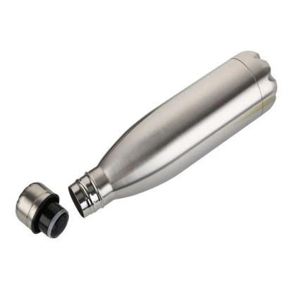 Imagem de Kit 2 Garrafa Térmica MS912 500ml Aço Inox Portátil Viagem Metálica