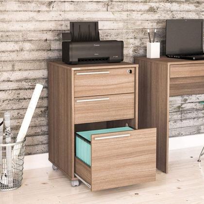 Imagem de Kit 2 Gaveteiros 3 Gavetas com Chave Maia