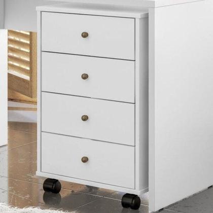 Imagem de Kit 2 Gaveteiros 4 Gavetas Presence