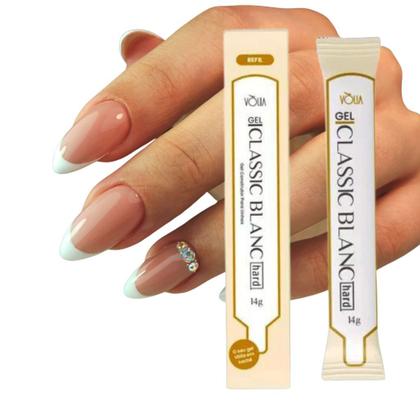 Imagem de Kit 2 Gel Construtor Classic Blanc Hard Sachê 14g - Vólia
